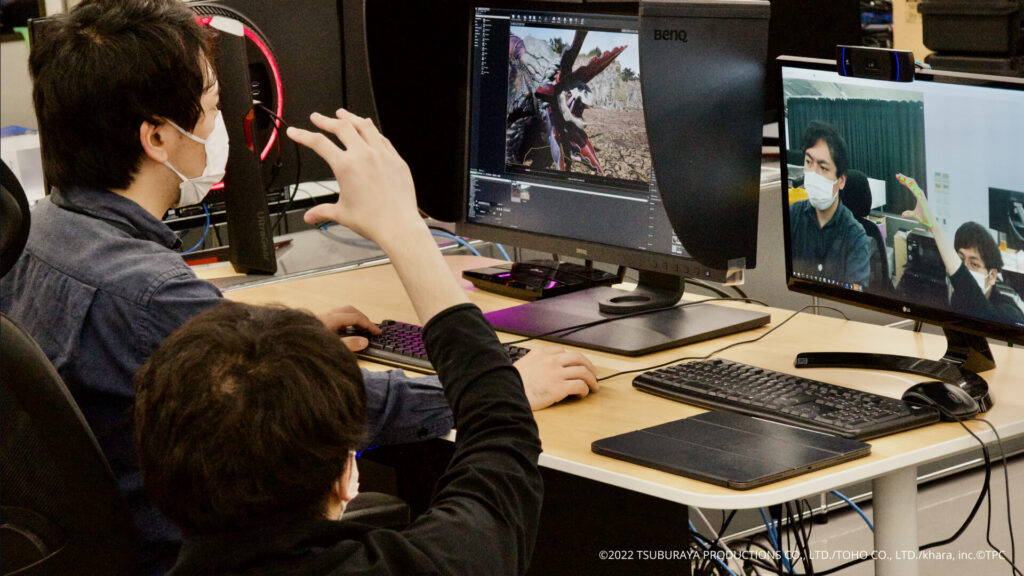 Shin Ultra Fight morphs 70s-style monster suits with real-time tools ...
