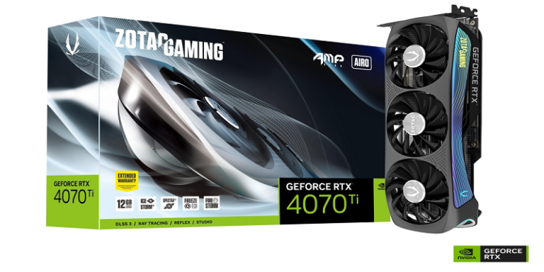 ZOTAC GAMING ANNOUNCES THE GEFORCE RTX 4070 Ti SERIES POWERED BY NVIDIA ...